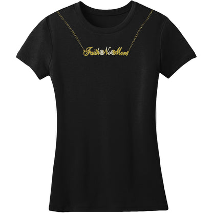 Girl's Gold Chain Tee Junior Top