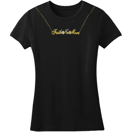 Girl's Gold Chain Tee Junior Top
