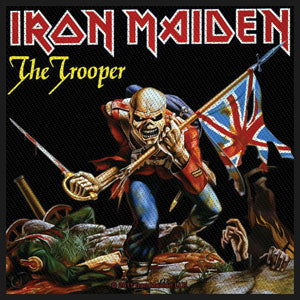 Iron Maiden The Trooper Woven Patch Front