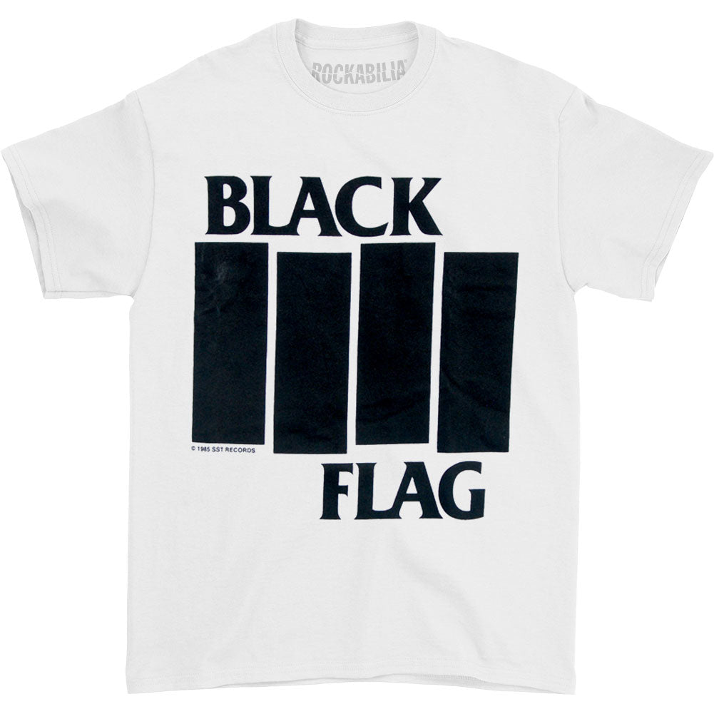Black Flag Bars & Logo T-shirt Front