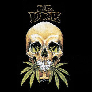 Dr. Dre Skull Sticker