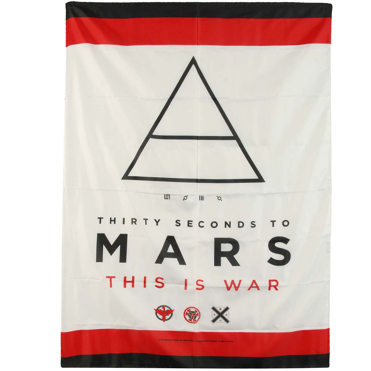 30 Seconds To Mars This is War Poster Flag Front