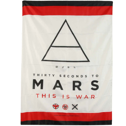 30 Seconds To Mars This is War Poster Flag Front