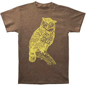 Maps & Atlases Owl Slim Fit T-shirt Front