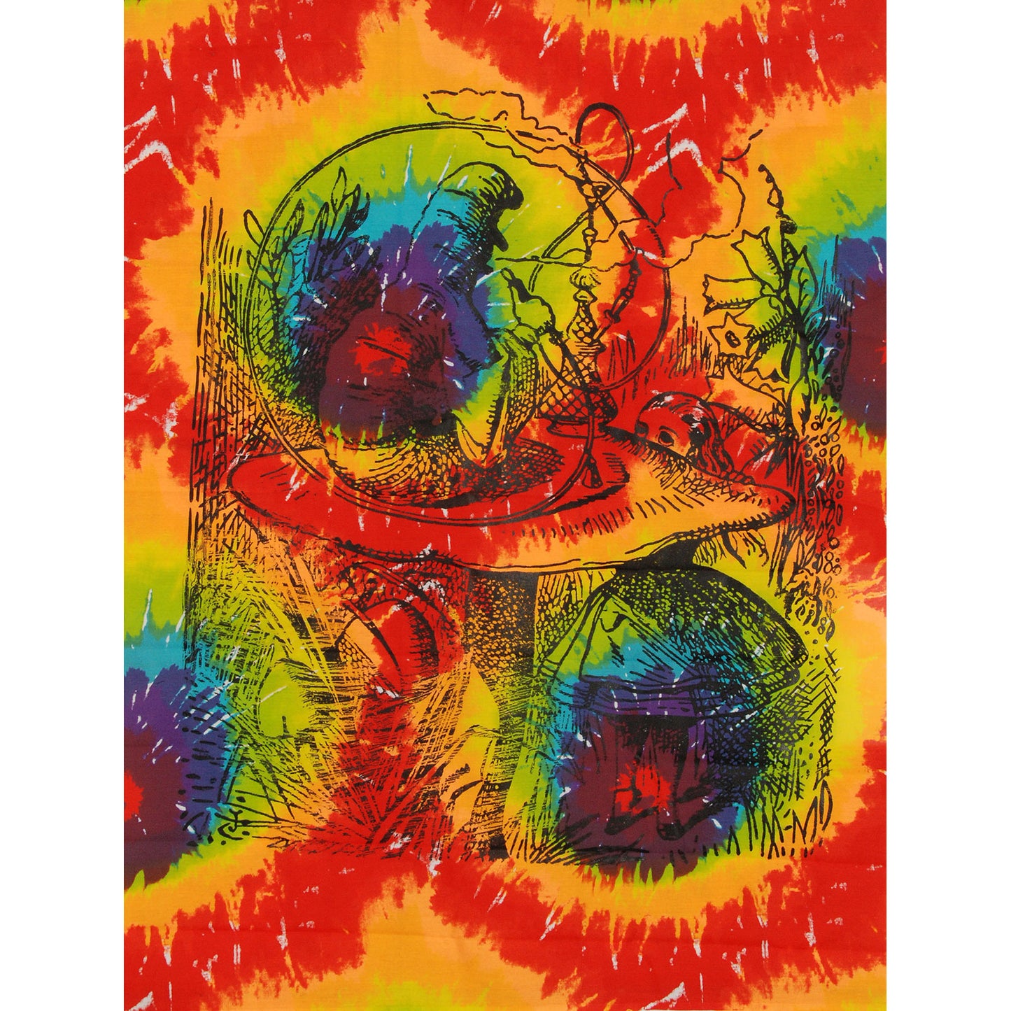 Alice In Wonderland Caterpillar Tapestry