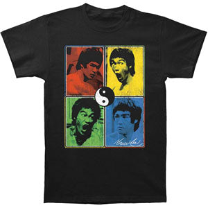 Bruce Lee Enter Color Block T-shirt