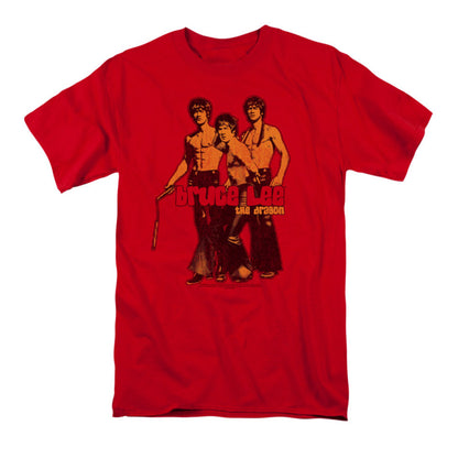 Bruce Lee Nunchucks T-shirt Front