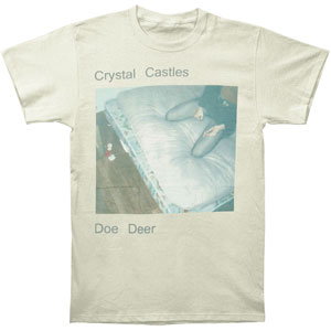 Crystal Castles Doe Deer Slim Fit T-shirt Front
