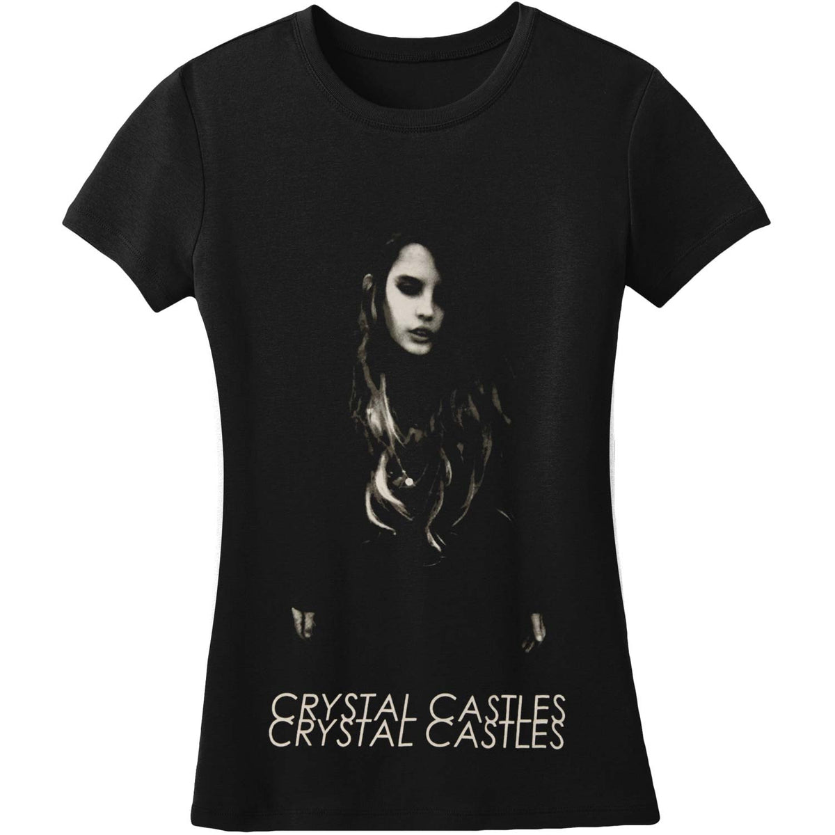 Crystal Castles Girl's Album II Junior Top Front