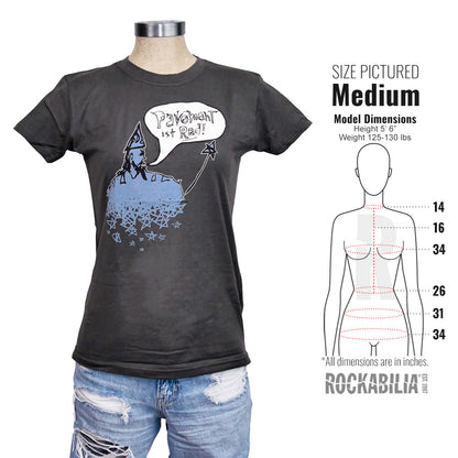 Girl's Grey Wizard Junior Top