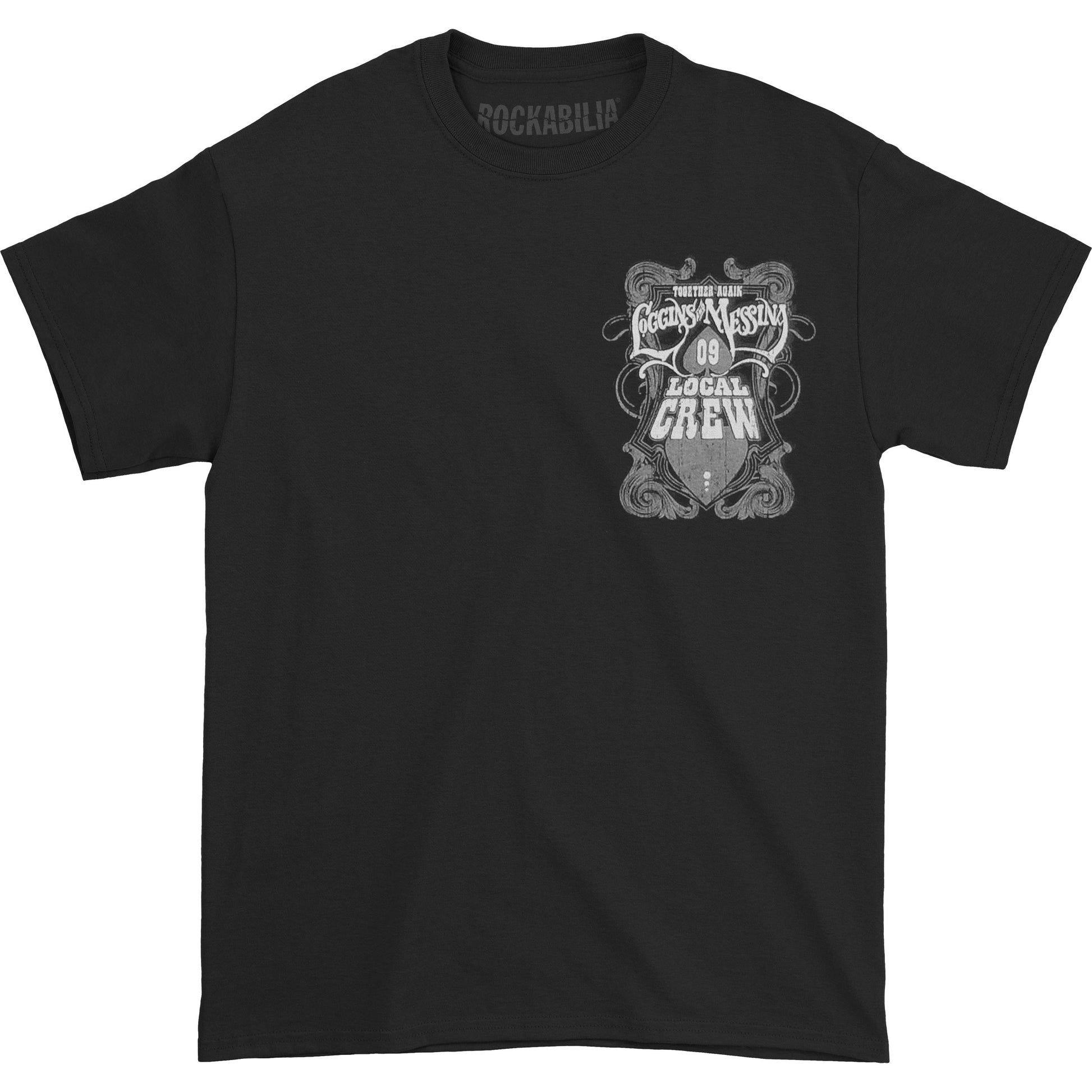 Loggins & Messina Local Crew 2009 T-shirt Front