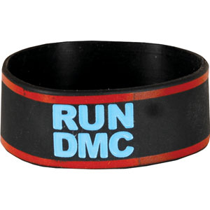 Run DMC Rubber Bracelet Front
