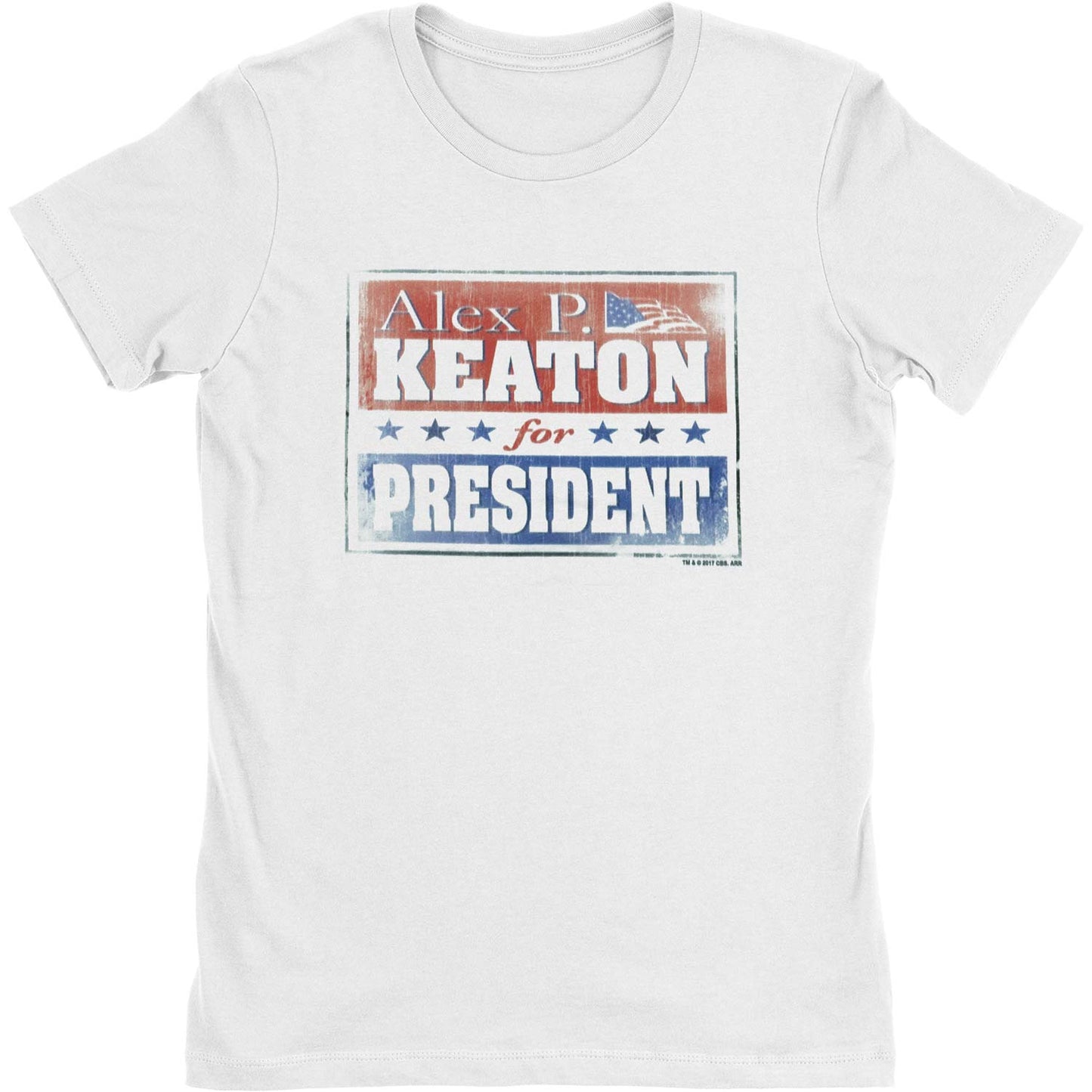Family Ties Alex For President Womens T-shirt Front