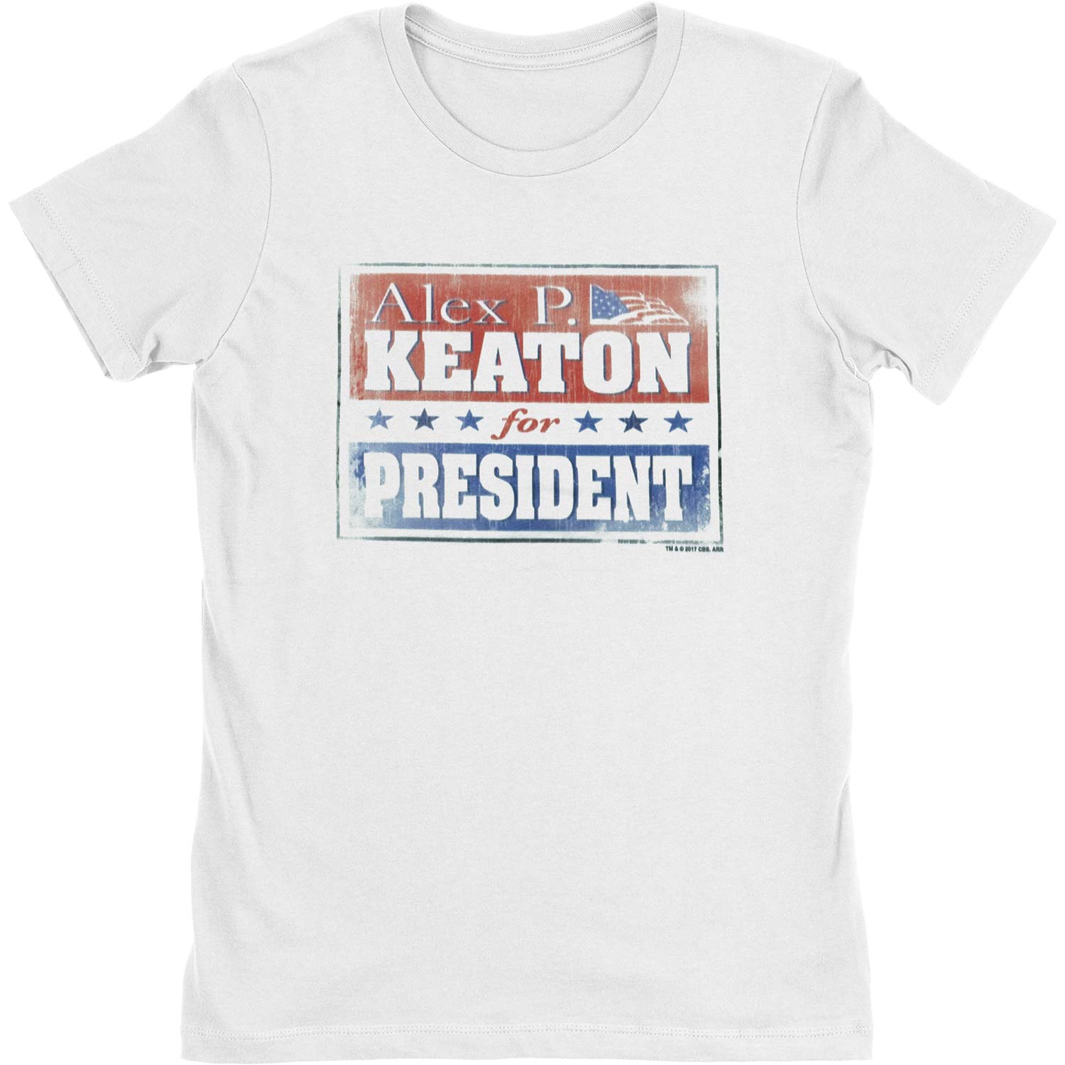 Family Ties Alex For President Womens T-shirt Front