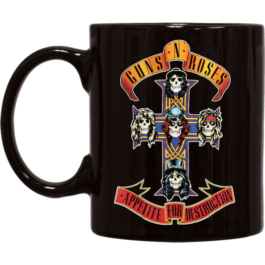 Guns N Roses Appetite Coffee Mug Front