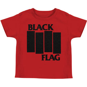 Black Flag Bars & Logo Childrens T-shirt