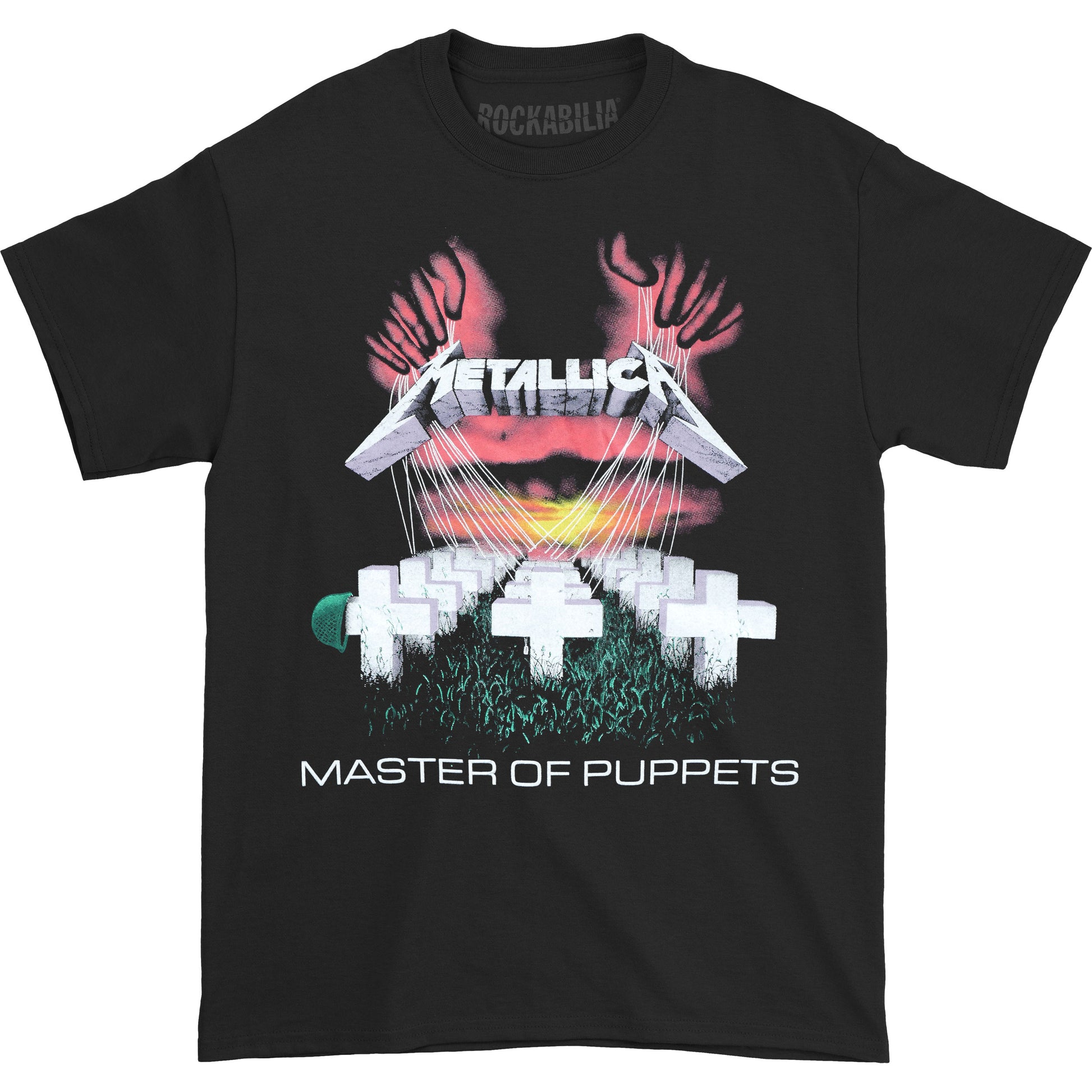 Master of Puppets Album Tracklisting T-shirt
