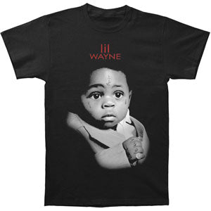Lil Wayne Baby Pic T-shirt Front