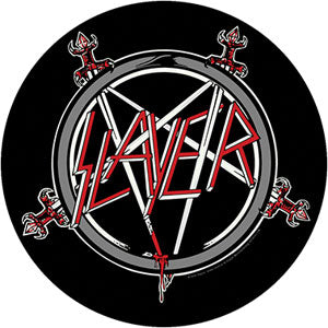 Slayer Pentagram Back Patch Front