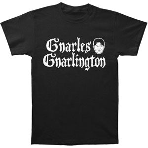 Charlie Sheen Gnarles Gnarlington T-shirt Front