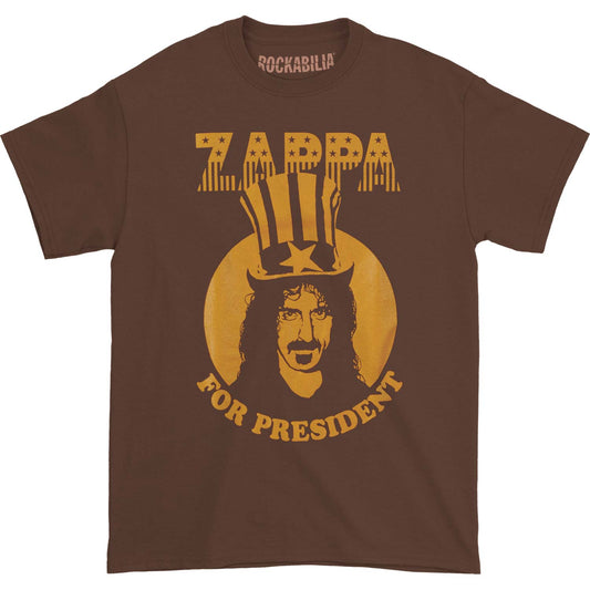 Frank Zappa For President T-shirt Front