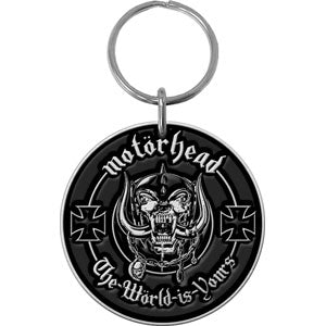 Motorhead The World Is Yours Metal Key Chain