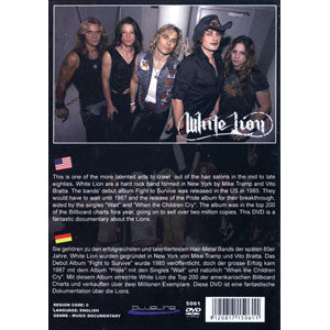 White Lion DVD