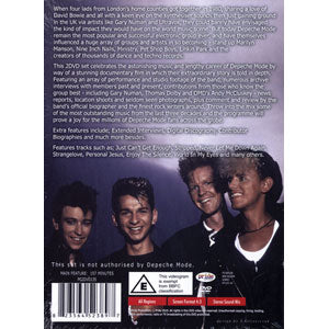 Depeche Mode DVD Back