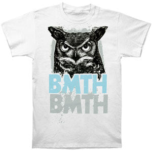Bring Me The Horizon White Owl T-shirt Front