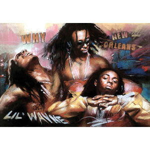 Lil Wayne Collage Domestic Poster Front