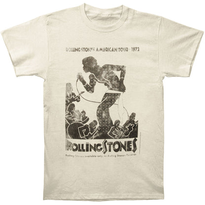 Rolling Stones Vintage Tour Poster Vintage T-shirt Front