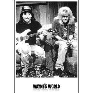 Waynes World Mike Myers Dana Carvey Domestic Poster