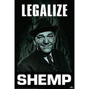 Three Stooges Legalize Shemp Domestic Poster