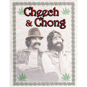 Cheech & Chong Bamboo Sticker Front