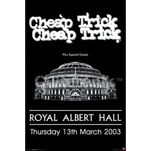 Cheap Trick Royal Albert Hall Domestic Poster Front