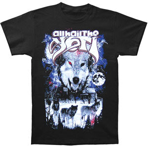 All Hail The Yeti Wolf T-shirt