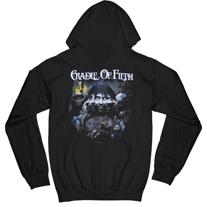 Cradle Of Filth Album Cover Zippered Hooded Sweatshirt