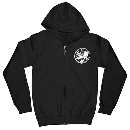 Cradle Of Filth Album Cover Zippered Hooded Sweatshirt