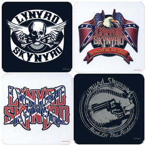 Lynyrd Skynyrd Mixed (Set Of 4) Coaster Set Front