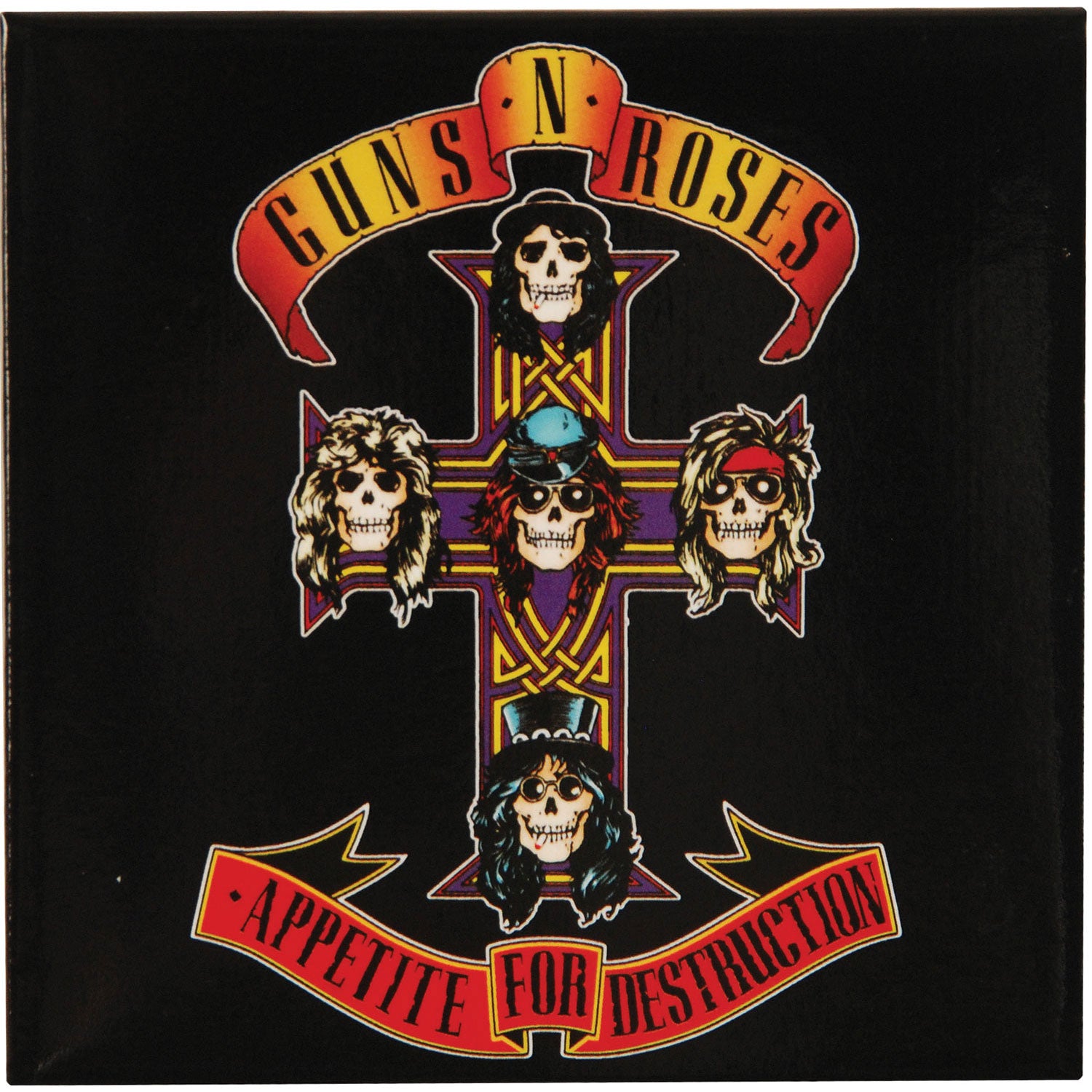 Guns N Roses Appetite For Destruction Magnet Front
