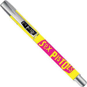 Sex Pistols Never Mind The Bollocks Gel Pen School Supplies Front