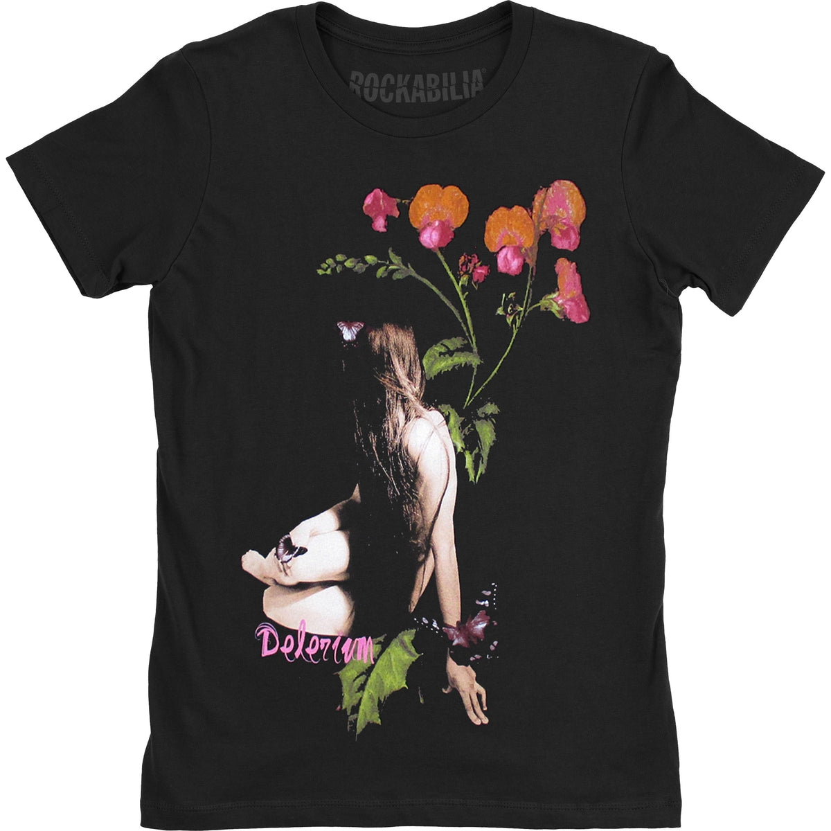 Delerium Butterflies Soft Junior Top Front