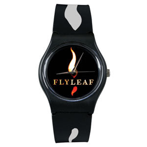 Flyleaf Logo Plastic Watch Front
