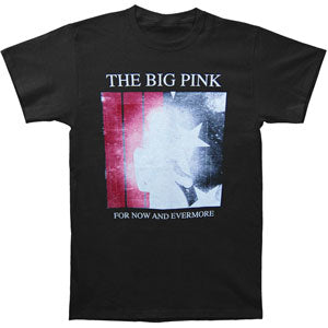 Big Pink For Now 2010 Tour Slim Fit T-shirt Front