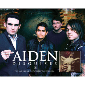 Aiden Disguises Concert Promo Poster Front