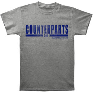 Counterparts Ontario T-shirt Front