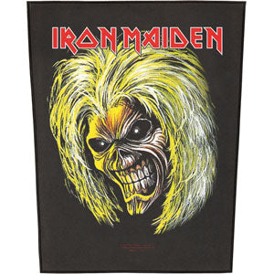 Iron Maiden Killers Eddie Back Patch Front
