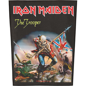 Iron Maiden The Trooper Back Patch