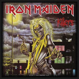 Iron Maiden Killers Woven Patch Front