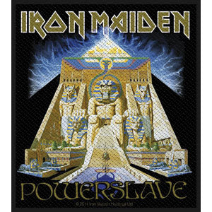 Iron Maiden Powerslave Woven Patch Front